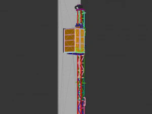 industrial lift - stepan razin 6m 3D Model