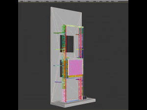 industrial lift - pzmp 3D Model