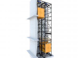 industrial lift - solomon Modelo 3D