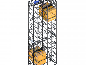industrial lift - solomon Modelo 3D