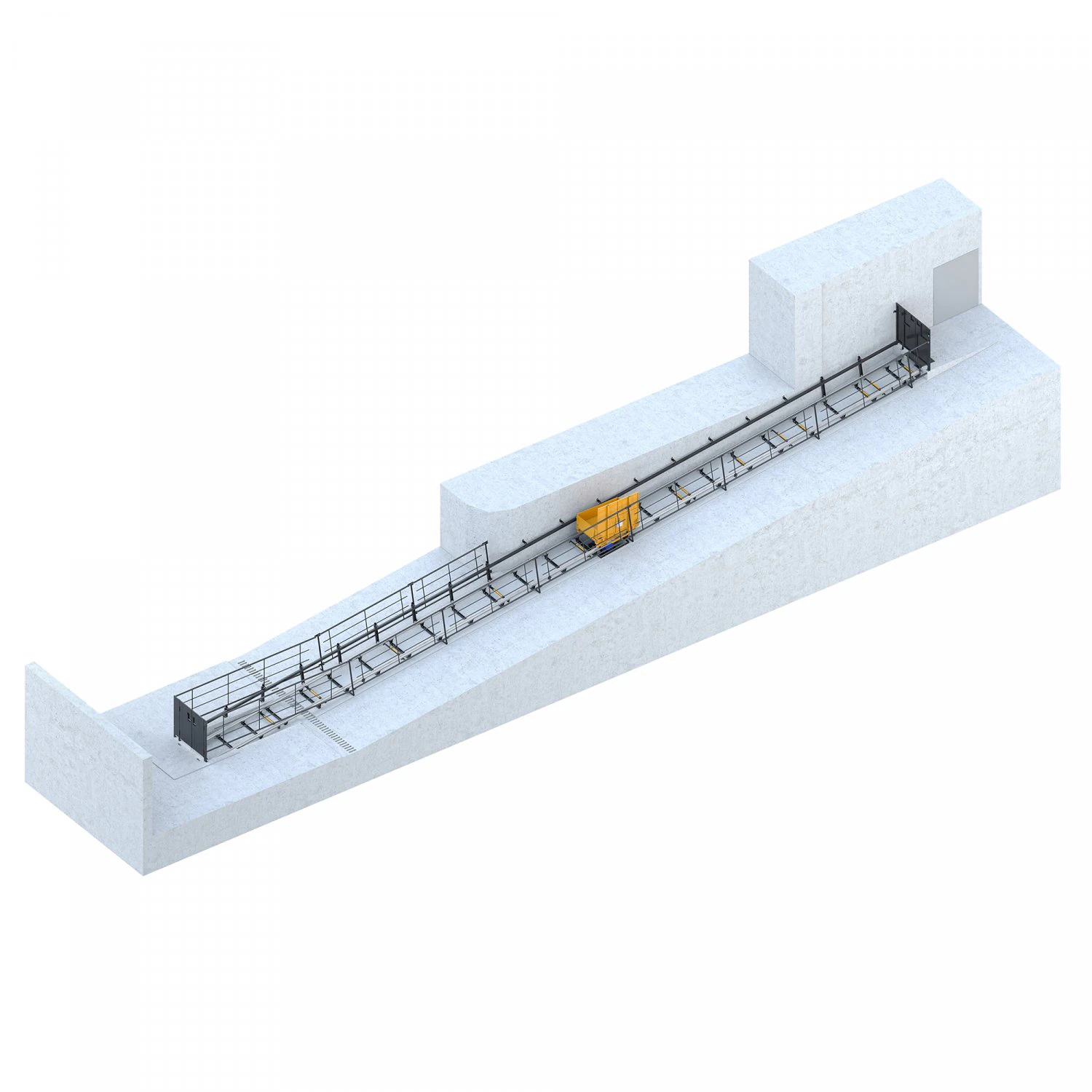 industrial lift - prism 3D Model .c4d .max .obj .3ds .fbx .stl .blend