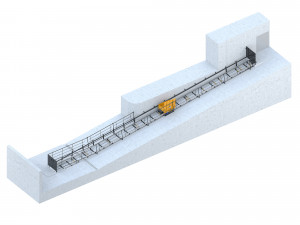 industrial lift - prism 3D मॉडल