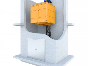 industrial lift - firm floridan 3D Model