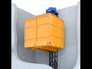 industrial lift - firm floridan 3D Model