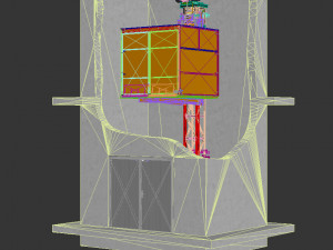 industrial lift - firm floridan Model 3D