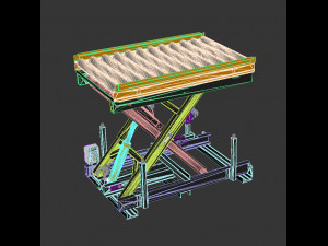 industrial lift - proftermo 3D 模型