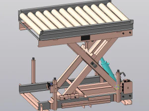 industrial lift - proftermo 3D Model
