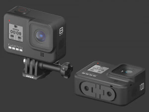 gopro hero 8 edizione nera Modello 3D