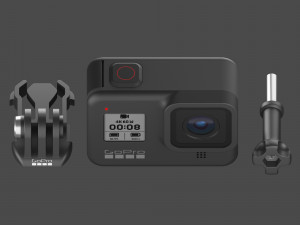 gopro hero 8 black edition 3D Model