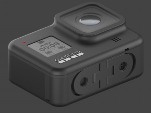 gopro hero 8 black edition 3D Model