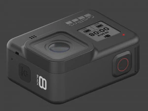 gopro hero 8 black edition 3D Model