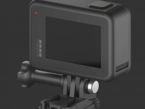 gopro hero 8 black edition 3D Model