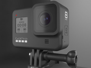 gopro hero 8 black edition 3D Model