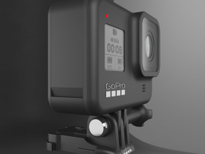 gopro hero 8 black edition 3D Model