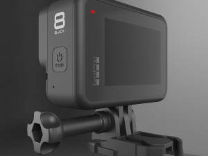 gopro hero 8 black edition 3D Model