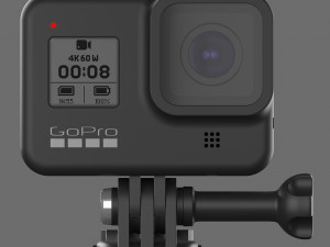 gopro hero 8 black edition 3D Model