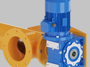 screw conveyor demix cm italtech 3D Model
