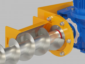 screw conveyor demix cm italtech 3D Model