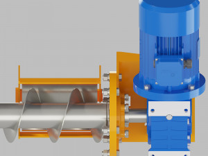 screw conveyor demix cm italtech 3D Model