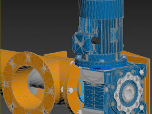 screw conveyor demix cm italtech 3D Model