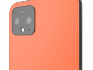 google pixel 4 all colours 3D Model