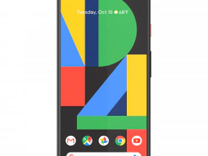 google pixel 4 all colours 3D Model