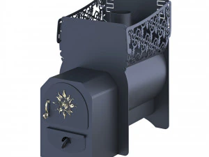 stove zateya decor 3D Model
