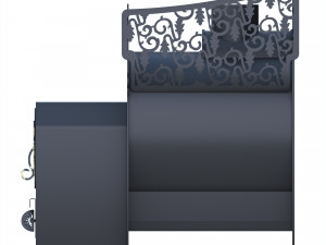 stove zateya decor 3Dモデル