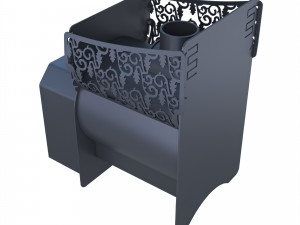 stove zateya decor 3Dモデル