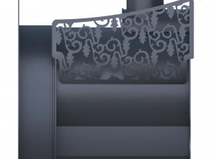 stove fun decor and frame 3D Model