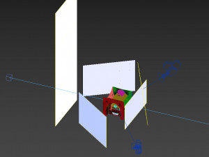 stove fun decor and frame 3D Model