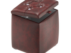 pouffe - 11 colors 3D-Modell