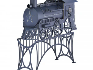 stove train 3D Model
