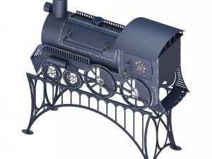 stove train 3D Model