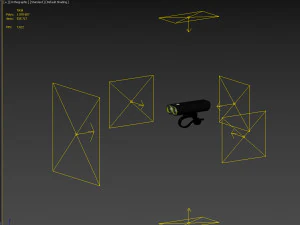 lantern gaciron v9d-1600 3D Model