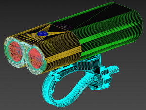 lantern gaciron v9d-1600 3D Model