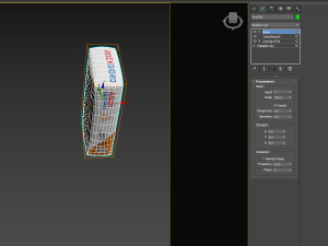 bag of cement Model 3D