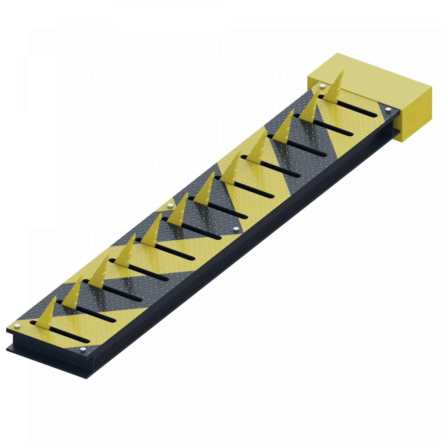 pointes de route rose low poly Modèle 3D .c4d .max .obj .3ds .fbx .stl .blend