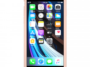 iphone se 2020 and case 3D Model