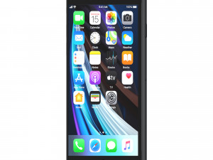 iphone se 2020 and case 3D Model