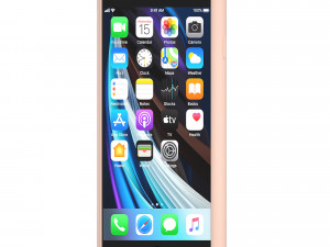 iphone se 2020 and case 3D Model