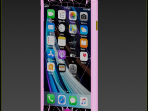 iphone se 2020 and case 3D Model