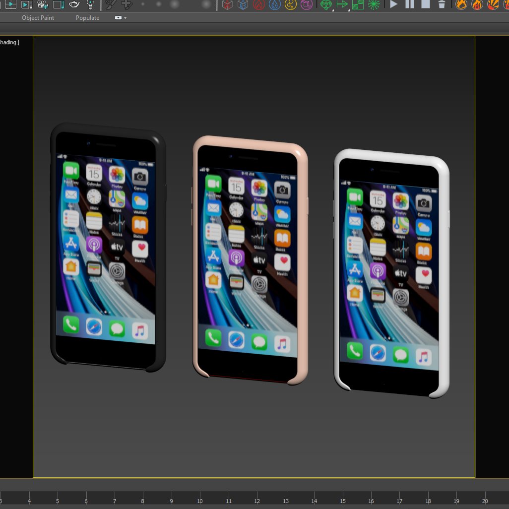 Моделирование айфон. Iphone se2020 в 3д модель. Электроника айфон.