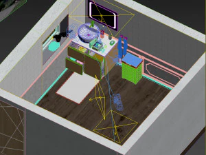 bathroom - godmorgon 3D Model