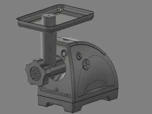 mincer moulinex hv8 Model 3D