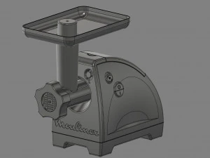 mincer moulinex hv8 3D Model