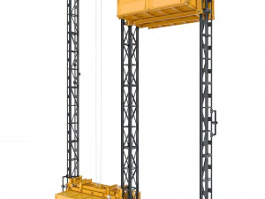 industrial lift - static plus 3D Model