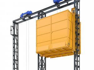industrial lift - static plus Modelo 3D