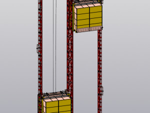 industrial lift - static plus Modelo 3D