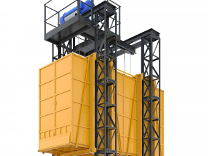 industrial lift - neighbors 3D 模型